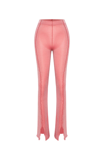 Mira Glitter Trousers Pink