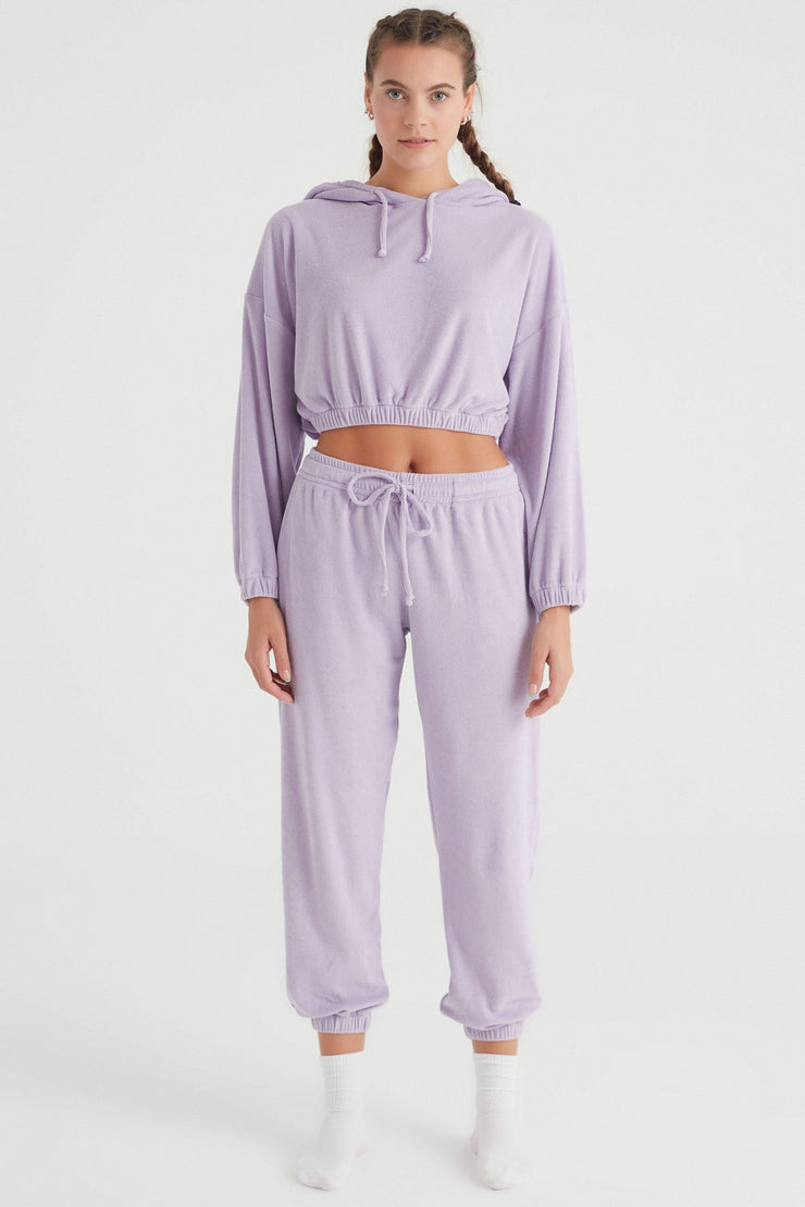 Miki Terry Sweatshirt Lavender - Sandshaped Swimwear
