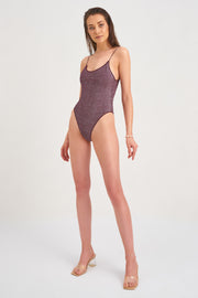 Glitz Glitter One Piece Grape