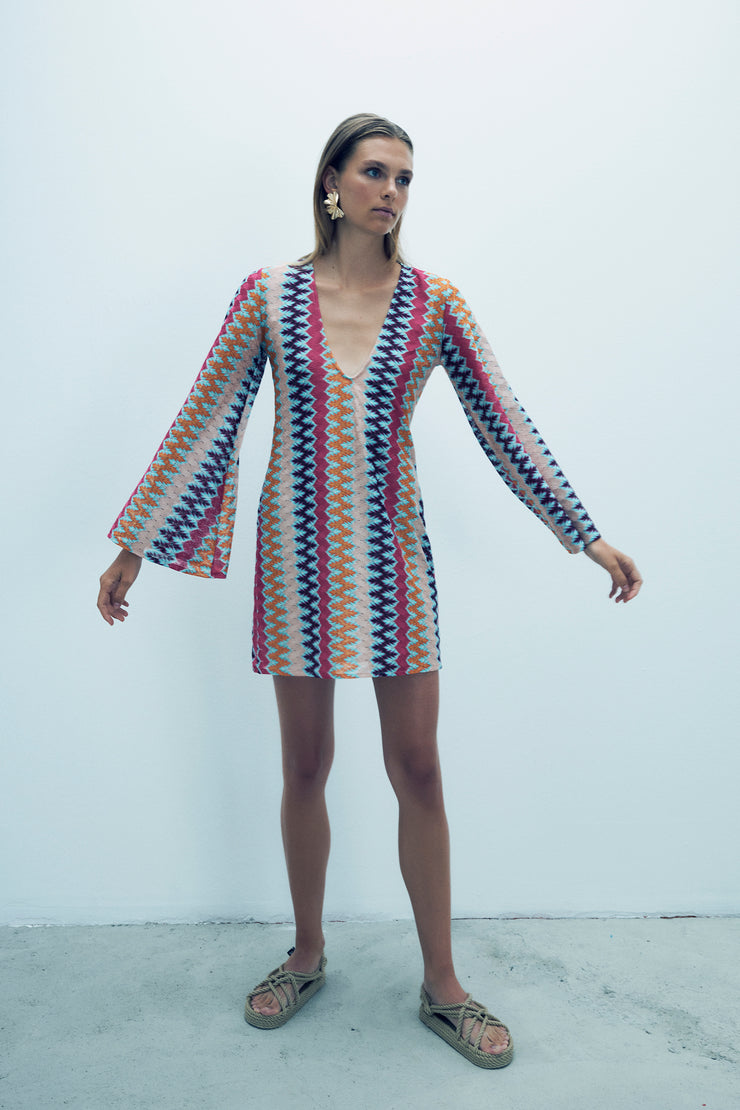 June Mini Beach Dress — Innuendo | Luxury Beach Cover-Up for Women