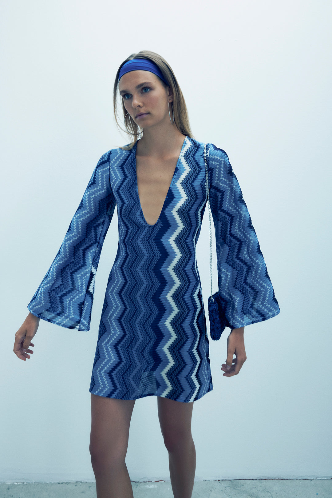 blue sand dress Blue Sand Made in Italy Blue Purple Green Color Block Short Sheath Dress Sz  XL