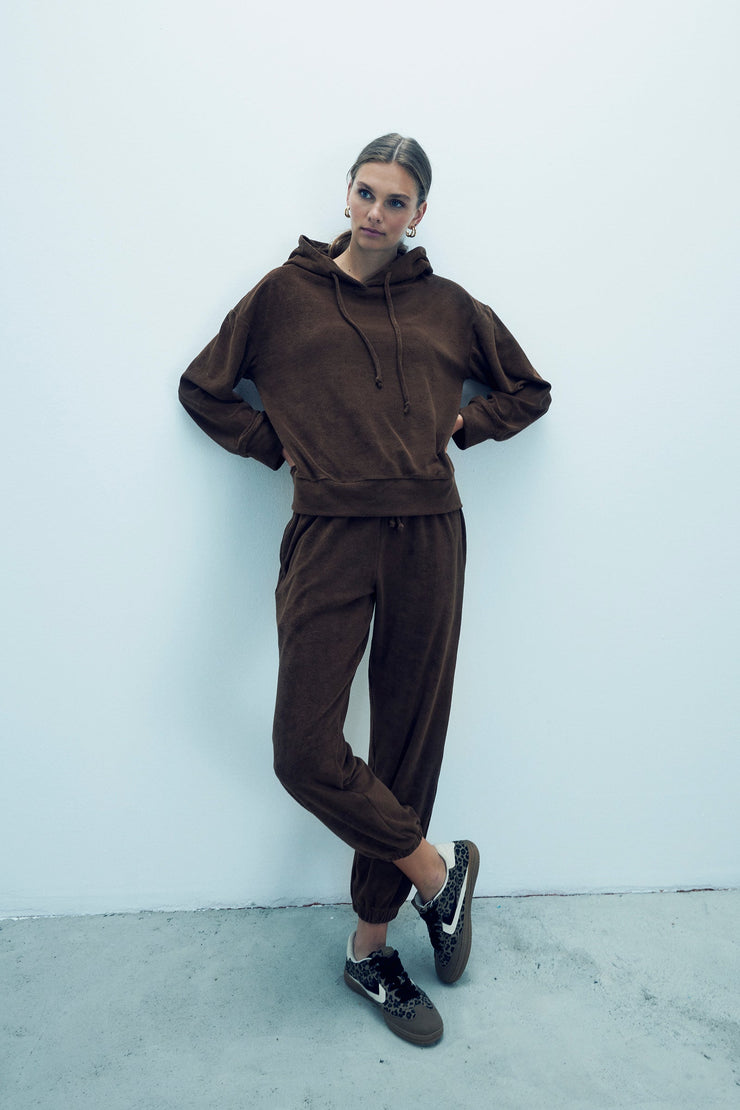 Miki Terry Jogger Choco