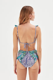 Azra Triangle Bikini Top Paisley - Sandshaped