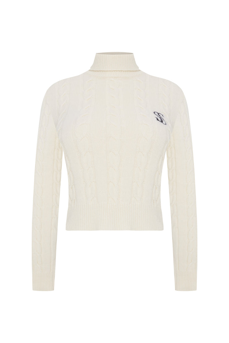 Montagne Cashmere Sweater Cream