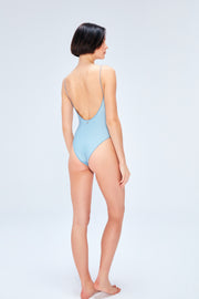 Glitz Glitter One Piece Blue