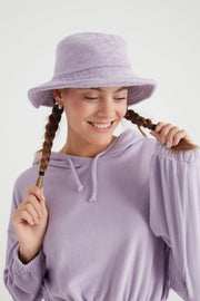 Soli Terry Bucket Hat Lavender