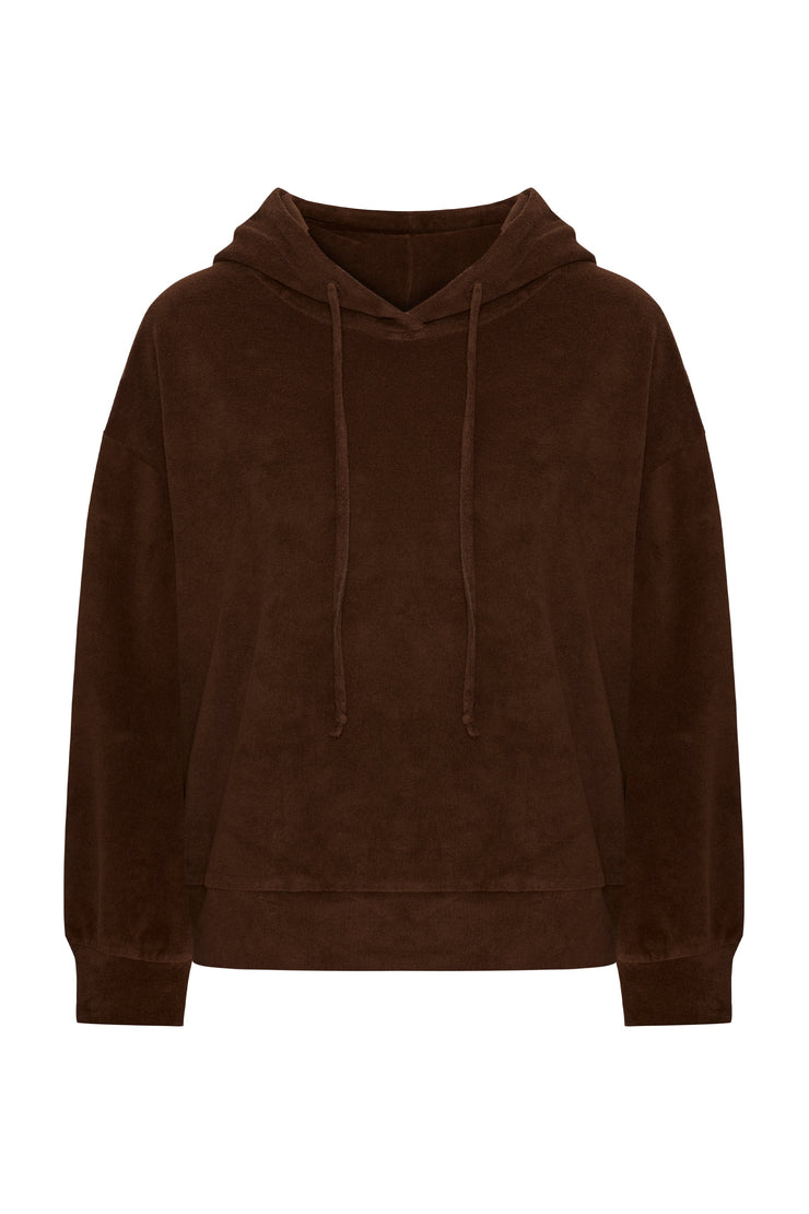 Miki Terry Tall Sweatshirt Choco