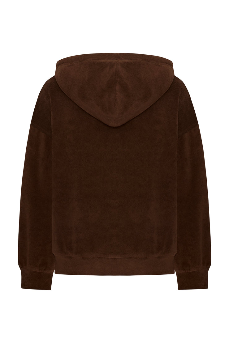 Miki Terry Tall Sweatshirt Choco