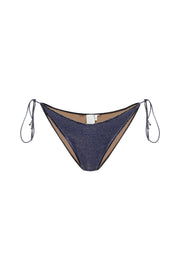 Tina Glitter Bikini Briefs Navy  - Sandshaped