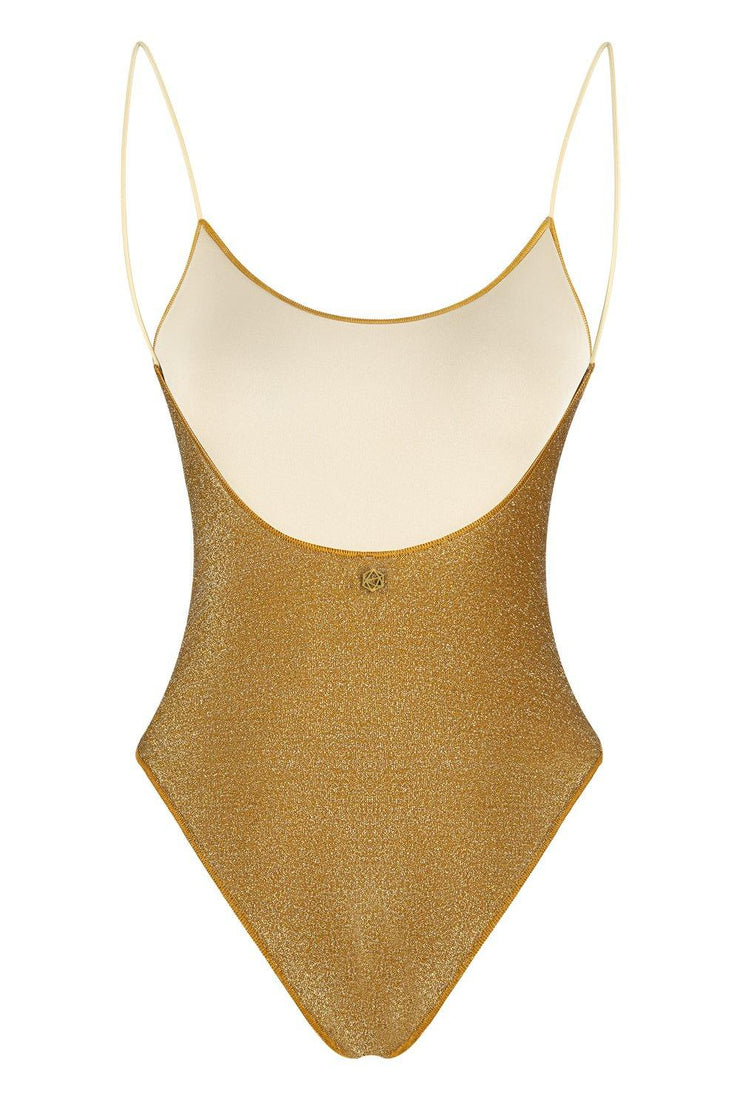 Glitz Glitter One Piece Gold