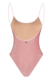 Glitz Glitter One Piece Pink