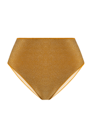 Peri Glitter Bikini Briefs Gold