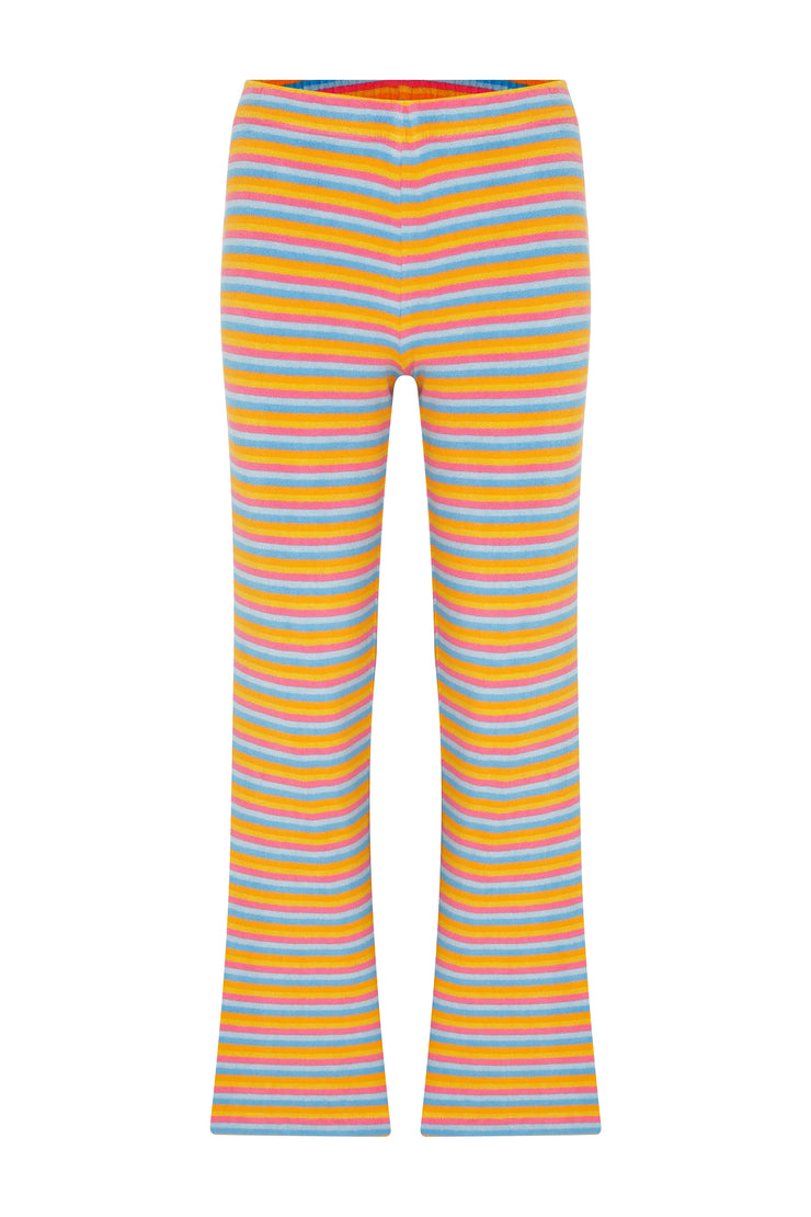 Roda Striped Terry Trousers - Sandshaped