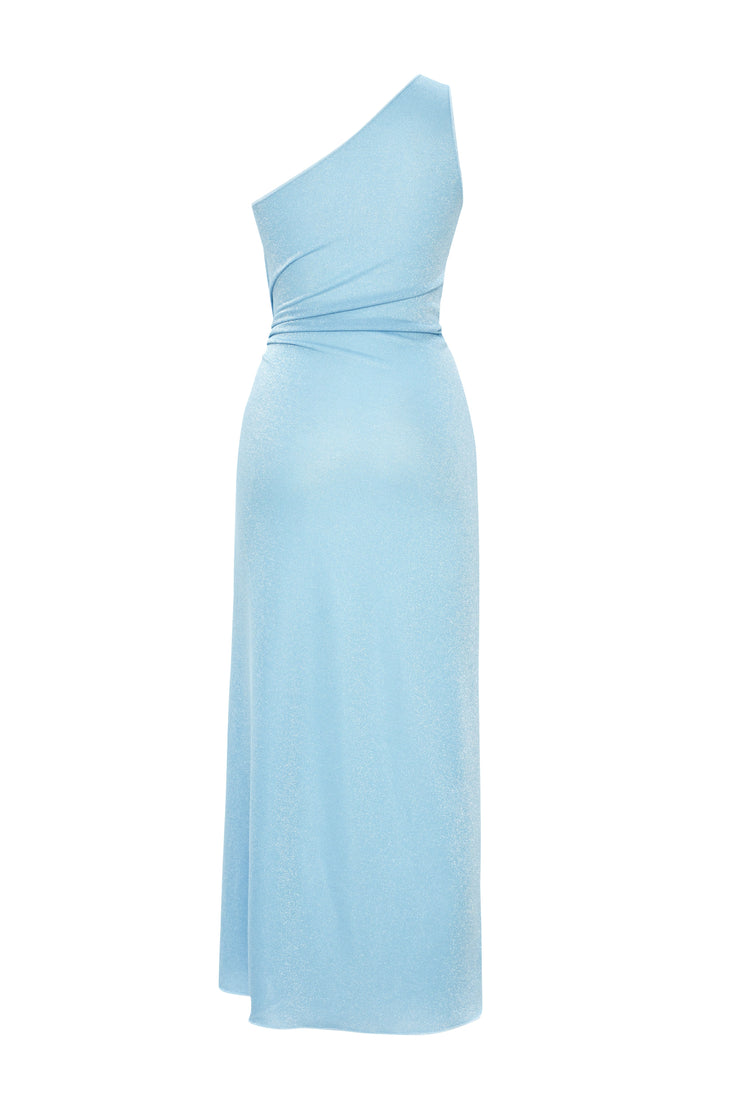 Petra one-shoulder maxi dress Blue | Luxury Dress for Women | Sandshaped Petra one-shoulder maxi dress Blue | Luxury Dress for Women | Sandshaped
