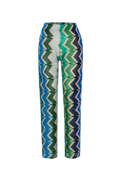 BEACH TROUSERS IN CLOISONNÉ