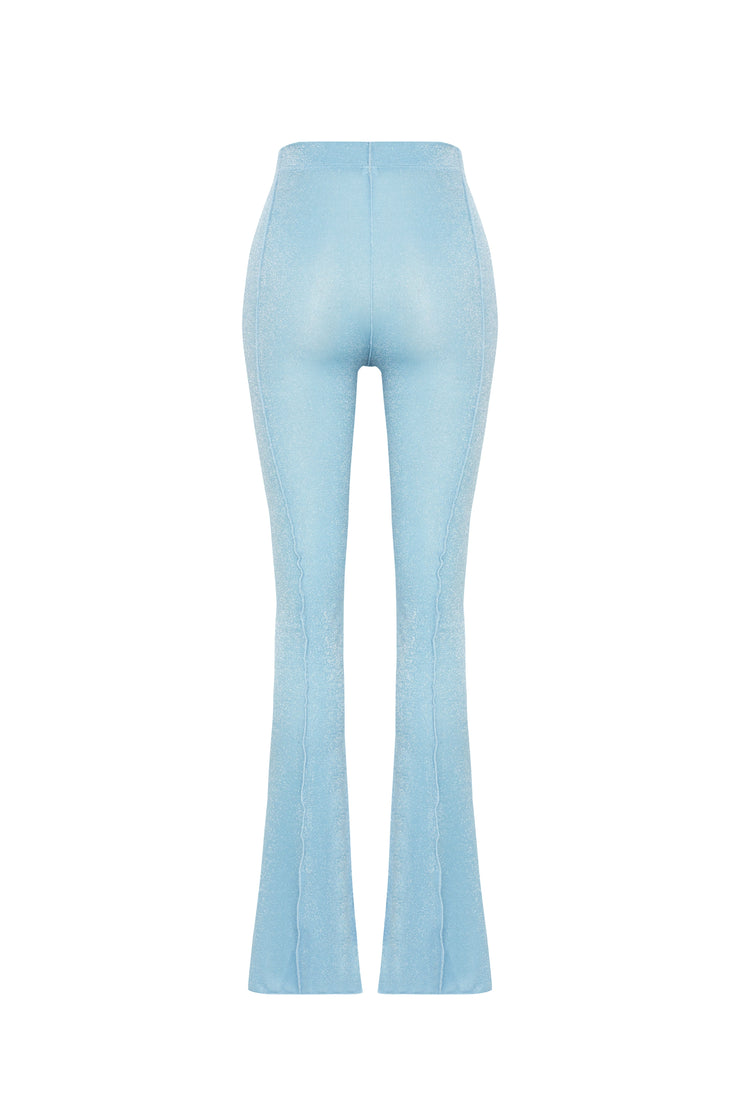 Mira Glitter Trousers Blue