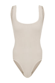 Mitzi Crinkle Swimsuit Cream - Sandshaped