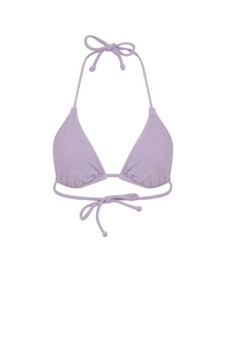 Luna Terry Bikini Top - Sandshaped Swimwear