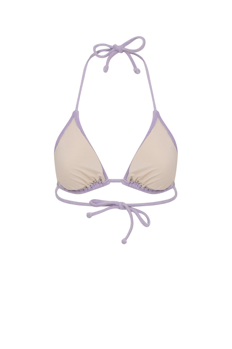 Luna Terry Bikini Top - Sandshaped Swimwear