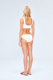 Lorelei Crinkle Bikini Set Cream