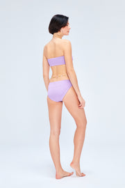 Coquette Crinkle Bikini Set Lavender