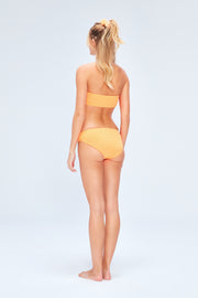 Coquette Crinkle Bikini Set Orange