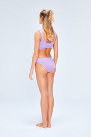 Lorelei Crinkle Bikini Set Lavender