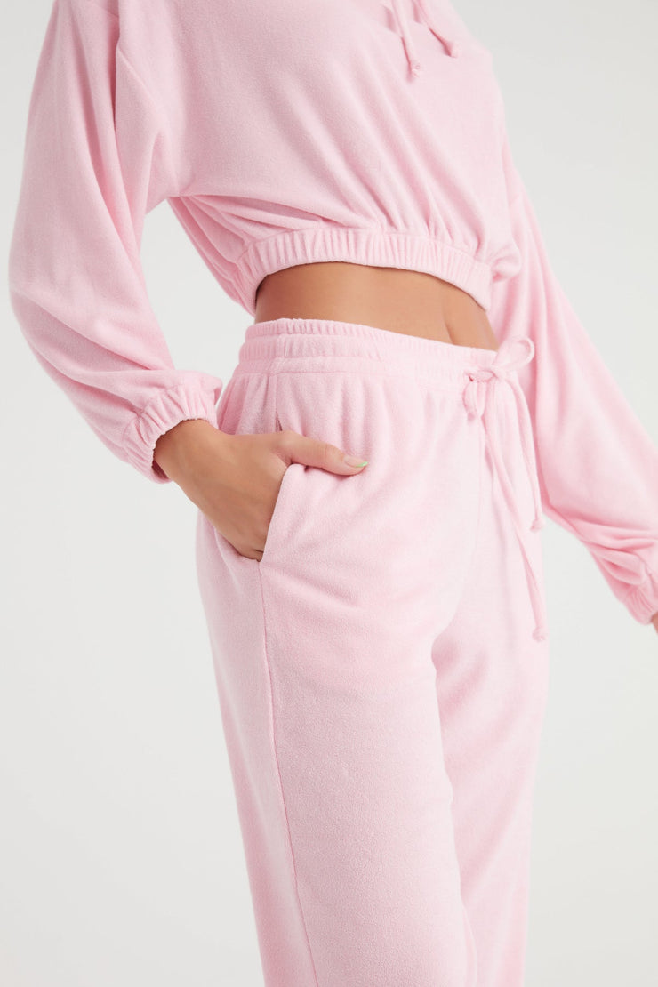 Miki Terry Jogger Pink - Sandshaped