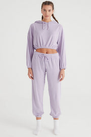 Miki Terry Sweatshirt Lavender - Sandshaped Swimwear