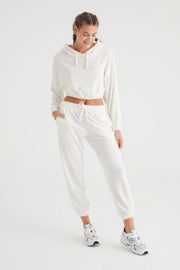 Miki Terry Sweatshirt White - Sandshaped