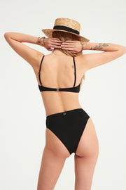 Scarlet Bikini Top Jet Black - Sandshaped