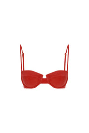 Scarlet Terry Bikini Top - Sandshaped Swimwear