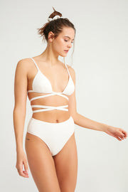 Jadis Terry Bikini Top - Sandshaped Swimwear