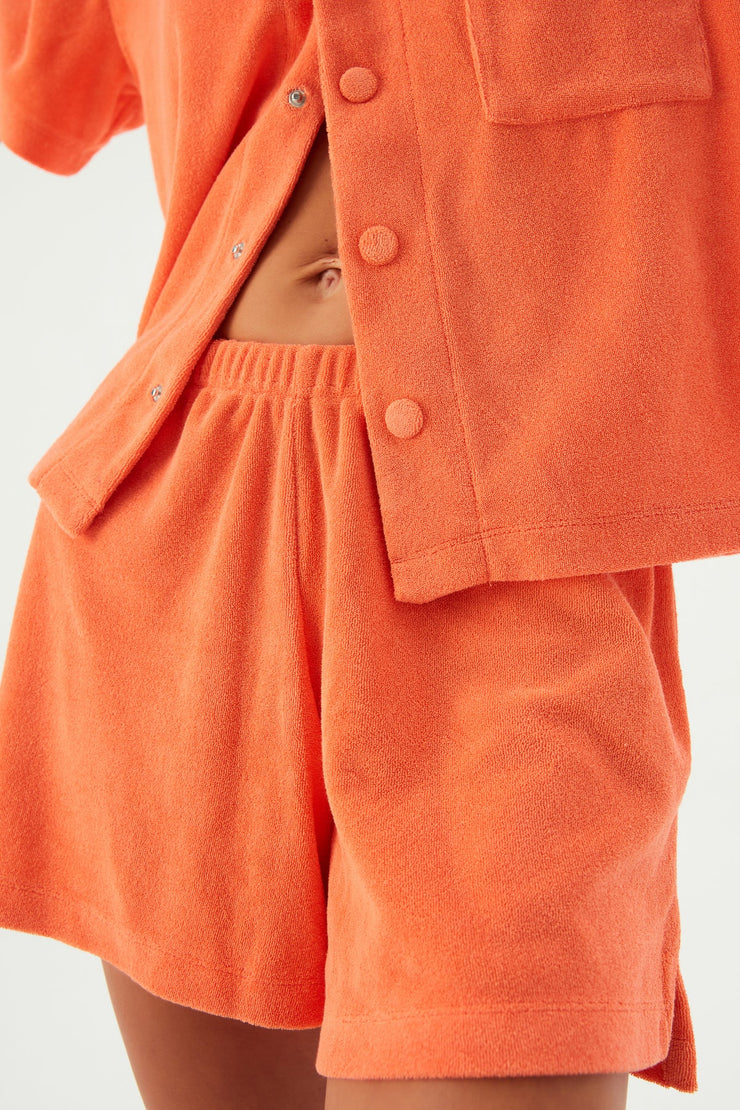 Palamar Terry Shorts Mango - Sandshaped