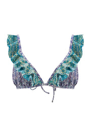 Azra Triangle Bikini Top Paisley - Sandshaped