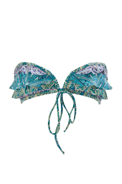 Copernicus Bandeau Bikini Top Paisley - Sandshaped