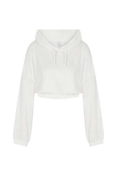 Miki Terry Sweatshirt White - Sandshaped