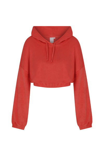 Miki Terry Sweatshirt Red - Sandshaped Swimwear