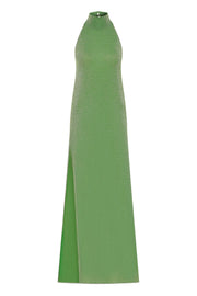 Sterea Turtleneck Maxi Dress Grasshopper- Sandshaped