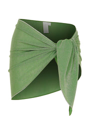 Agnes Glitter Mini Pareo Green - Sandshaped