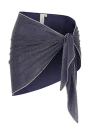 Agnes Glitter Mini Pareo Navy - Sandshaped