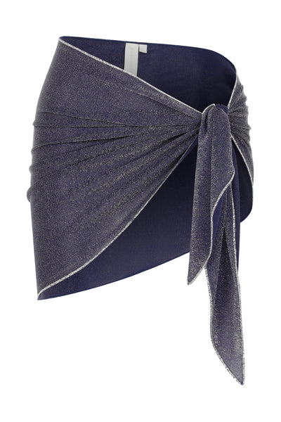 Agnes Glitter Mini Pareo Navy - Sandshaped