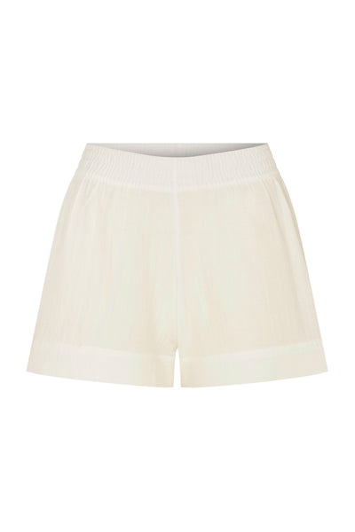 Palamar Cotton Gauze Shorts White - Sandshaped